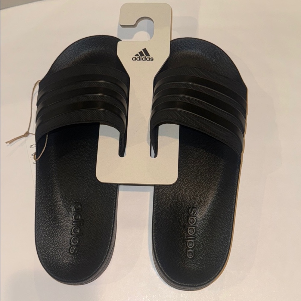 Adidas Classic Black Slides